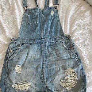 Jean skirt overall
